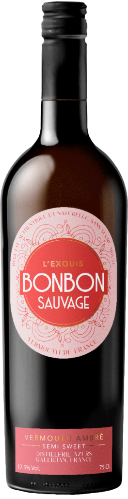 Bouteille bonbon sauvage