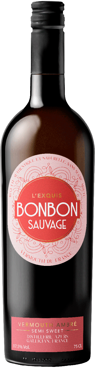 Bouteille bonbon sauvage